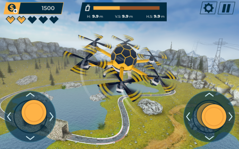 اسکرین شات بازی RC Drone Flight Simulator 4