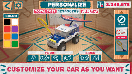 اسکرین شات بازی RC Racing Mini Machines - Armed Toy Cars 3