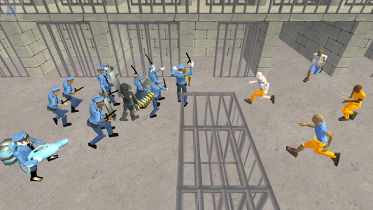 اسکرین شات 3 بازی Battle Simulator Prison Police