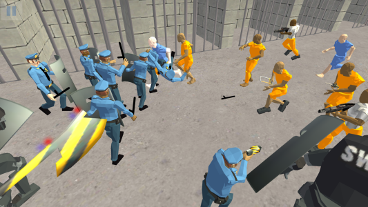 اسکرین شات 1 بازی Battle Simulator Prison Police