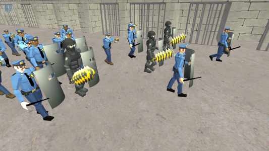 اسکرین شات بازی Battle Simulator Prison Police 4