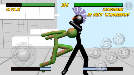 اسکرین شات 5 بازی Stickman Fighting 3D