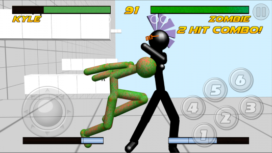 اسکرین شات بازی Stickman Fighting 3D 5