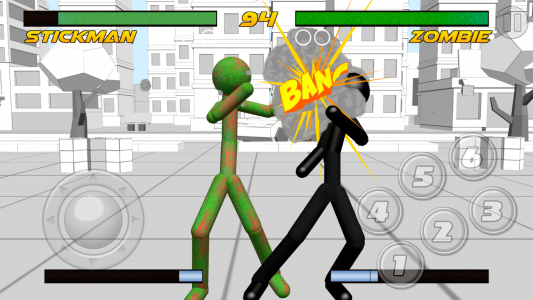 اسکرین شات بازی Stickman Fighting 3D 1