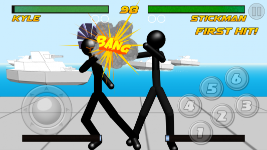 اسکرین شات بازی Stickman Fighting 3D 4