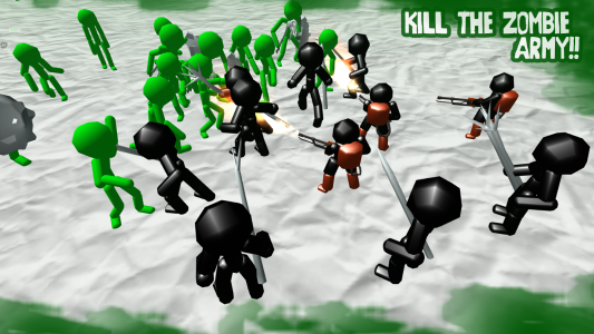 اسکرین شات بازی Stickman Simulator: Zombie War 5