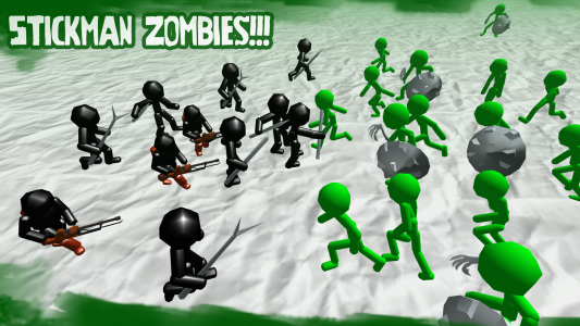 اسکرین شات 2 بازی Stickman Simulator: Zombie War