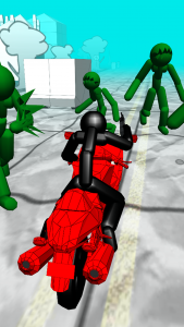 اسکرین شات بازی Stickman Zombie: Moto Racing 1