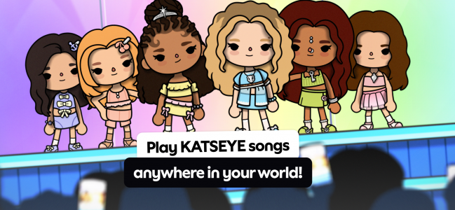 اسکرین شات 1 بازی Toca Boca World x KATSEYE