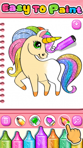 اسکرین شات 2 برنامه Toddler Coloring Book
