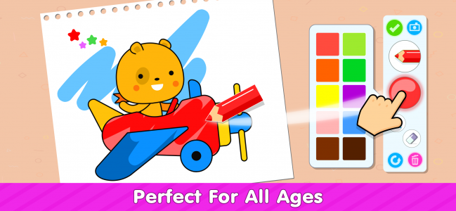 اسکرین شات برنامه Toddler Coloring Book For Kids 6