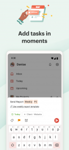 اسکرین شات برنامه Todoist: Planner & Calendar 4