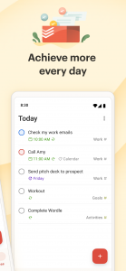 اسکرین شات برنامه Todoist: Planner & Calendar 2