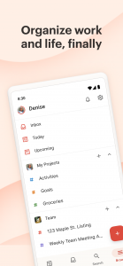 اسکرین شات برنامه Todoist: Planner & Calendar 1