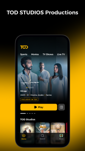 اسکرین شات 6 برنامه TOD - Watch Football & Movies