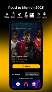 اسکرین شات 3 برنامه TOD - Watch Football & Movies
