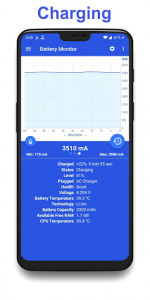 اسکرین شات برنامه Battery Monitor - Ampere 1