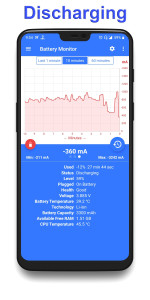 اسکرین شات 3 برنامه Battery Charging Monitor