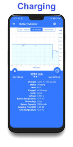 اسکرین شات 1 برنامه Battery Charging Monitor