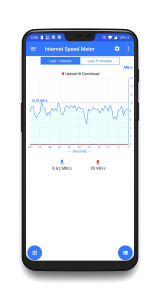 اسکرین شات 3 برنامه Internet Speed Meter