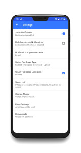 اسکرین شات 5 برنامه Internet Speed Meter