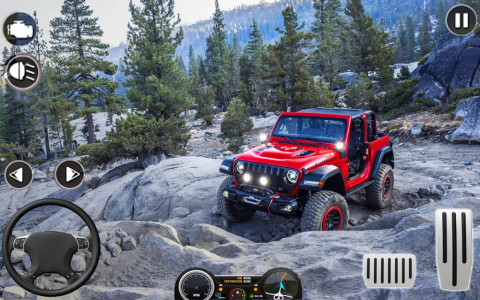اسکرین شات بازی Offroad Jeep Parking Simulator 2