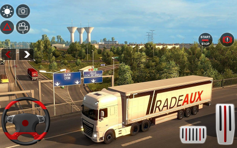 اسکرین شات بازی Euro Truck Driving Games Sim 4