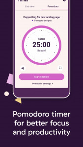 اسکرین شات 6 برنامه Toggl Track - Time Tracking