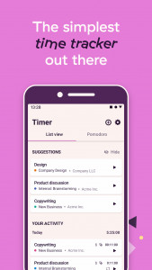 اسکرین شات 3 برنامه Toggl Track - Time Tracking