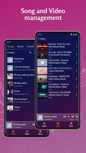 اسکرین شات 2 برنامه Music Player - Video Player