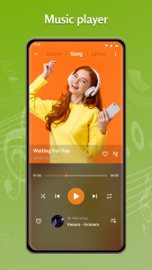 اسکرین شات 3 برنامه Music Player - Video Player