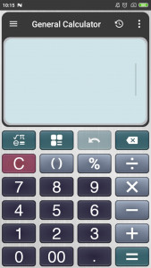 اسکرین شات برنامه Calculator - Unit Converter 1