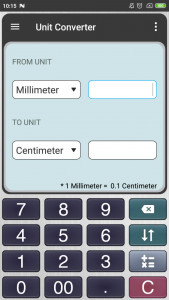 اسکرین شات برنامه Calculator - Unit Converter 5