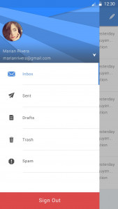 اسکرین شات برنامه Email - Mail Mailbox 7