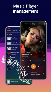 اسکرین شات برنامه Music Player - MP3 Player 2