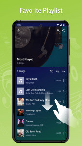 اسکرین شات برنامه Music Player - MP3 Player 3