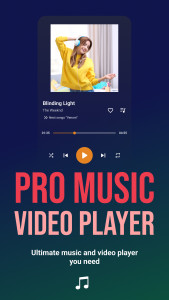 اسکرین شات 1 برنامه Music Player - MP3 Player