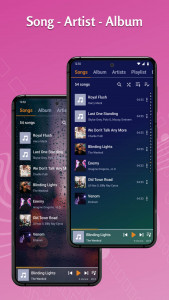 اسکرین شات برنامه Music Player - MP3 Player 2