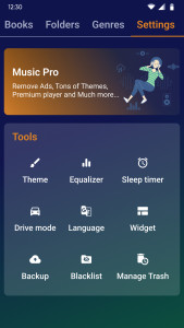 اسکرین شات برنامه Music Player - MP3 Player 8