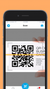 اسکرین شات برنامه QR code reader & scanner 1