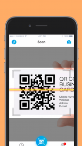اسکرین شات 1 برنامه QR code reader & scanner
