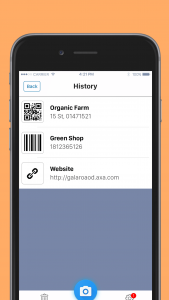 اسکرین شات 5 برنامه QR code reader & scanner