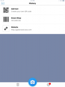 اسکرین شات برنامه QR code reader & scanner 4