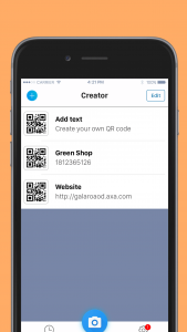 اسکرین شات برنامه QR code reader & scanner 7