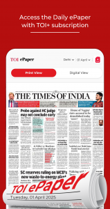 اسکرین شات برنامه TOI English News, Daily ePaper 8