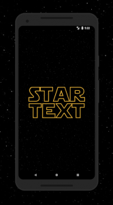 اسکرین شات برنامه Star Text : The 4th Awakens 1