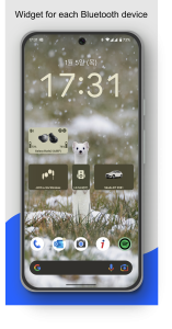 اسکرین شات 1 برنامه Bluetooth Audio Connect Widget