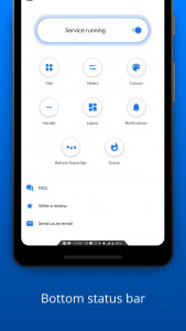 اسکرین شات 2 برنامه Bottom Quick Settings
