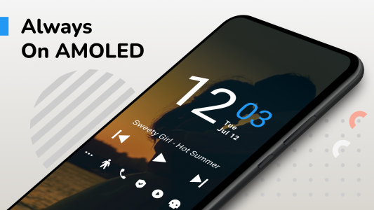 اسکرین شات برنامه Always On AMOLED 7