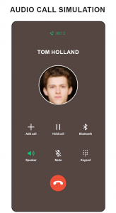 اسکرین شات برنامه Fake video Call Simulation From Tom Holland 8